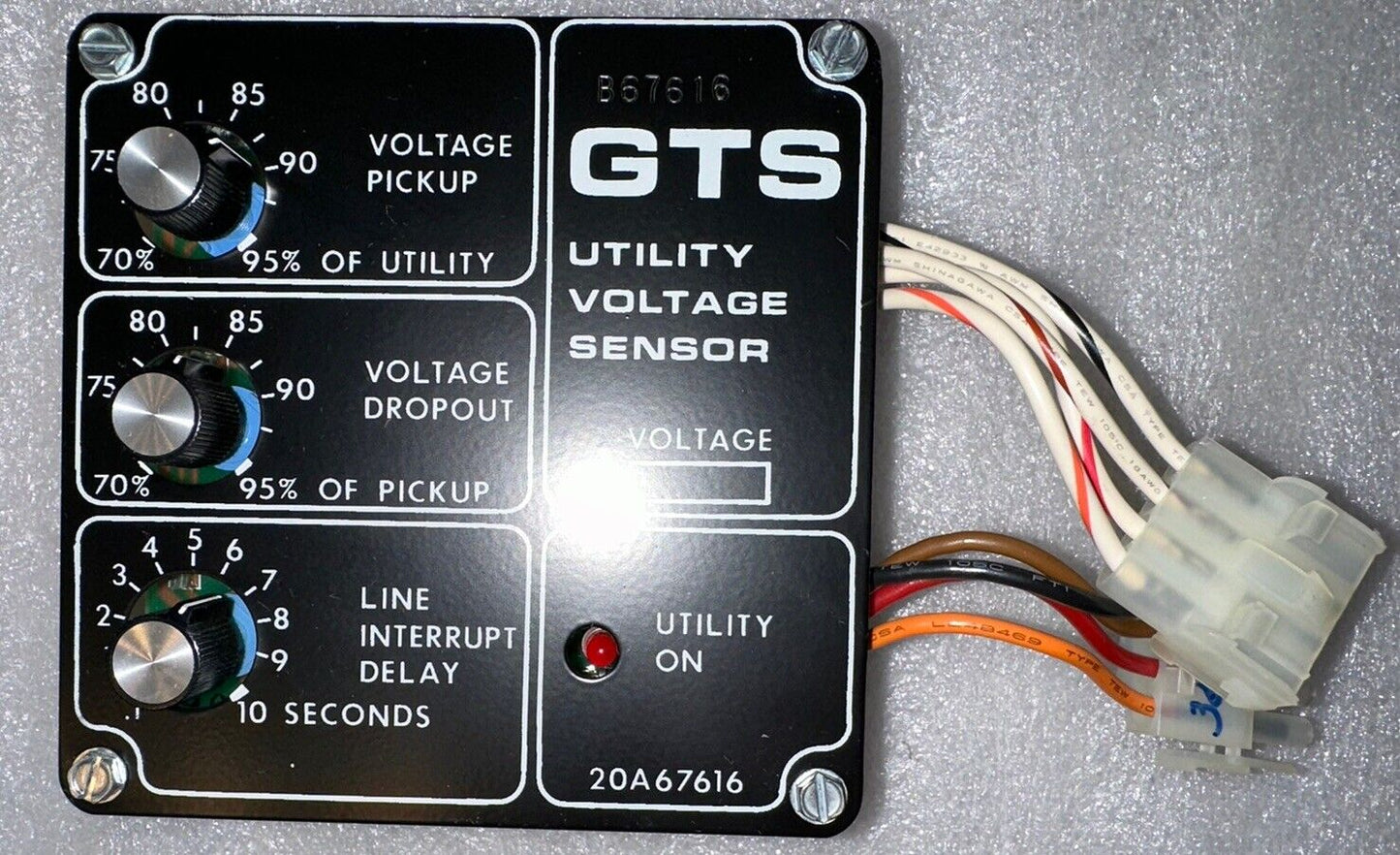 067629 Generac Utility Voltage Sensing PCB Assembly 0676290SRV GTS ATS Assy