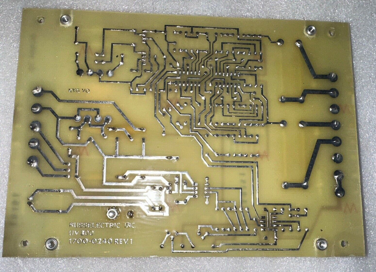 1700-0240 UV300 RussElectric VSN PCB Transfer Switch Control 10151 ATS UV-300