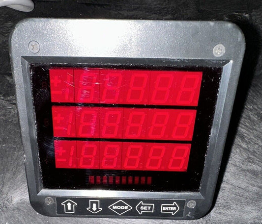 P40N Electro Industries Power Meter Energy Digital Display Controller w/ Cabling