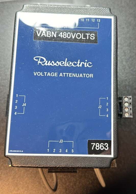 2205-0200 RussElectric Voltage Attenuator 69P0290004 480V Regulator PCB Control